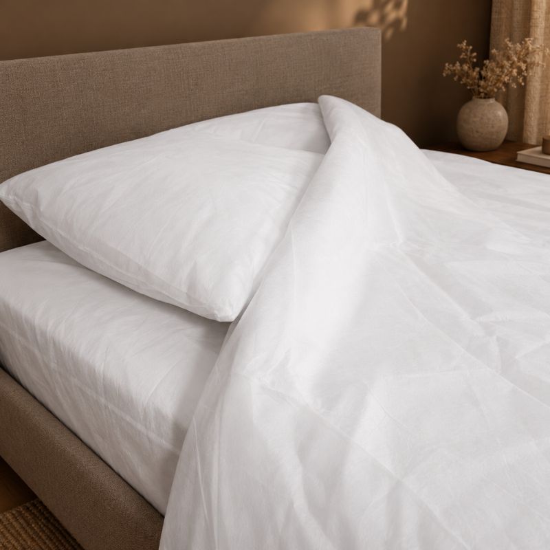 Parure Drap Plat Biodegradable Soft