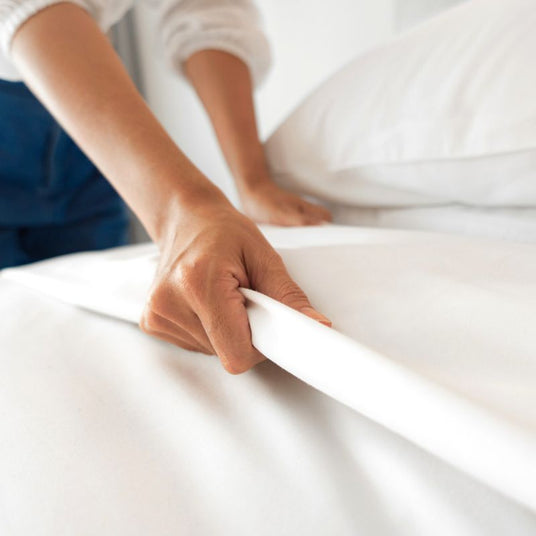 Drap plat polycoton