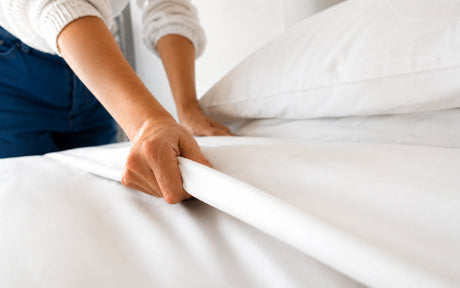 Drap plat polycoton