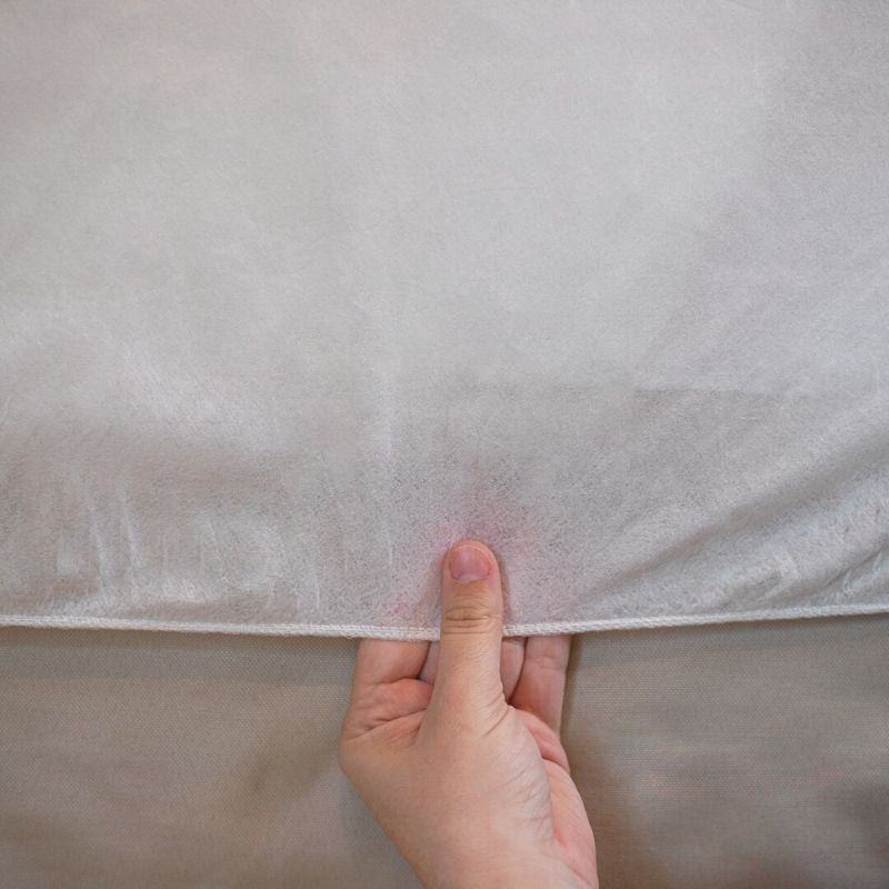 Mise en place Drap Housse Jetable Luxe