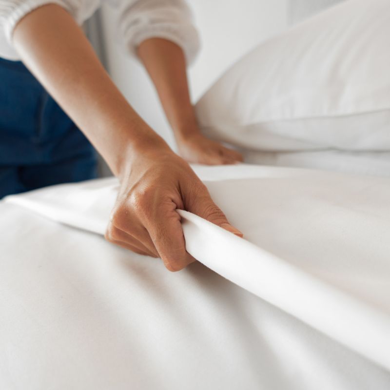 Drap Plat Polycoton