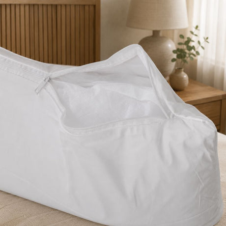 Housse Renove Oreiller Polyuréthane Lessivable Blanc